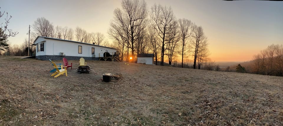 Beautiful sunrise with plenty of space!