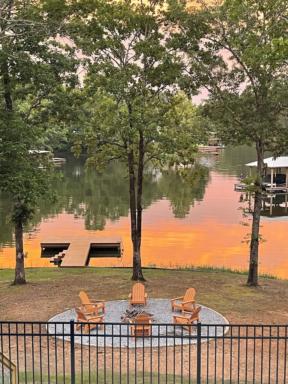 Watch the sunrise or sunset from multiple decks, patios, and docks.