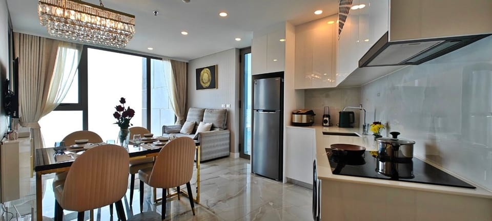 Condo, Beach View | Private kitchenette | Full-size fridge, microwave, stovetop, electric kettle