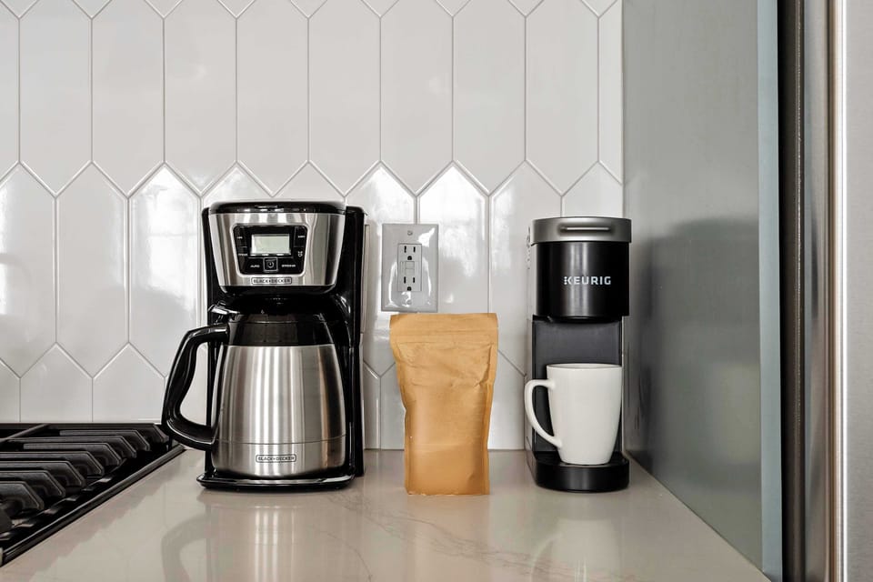 Coffee is provided for your stay