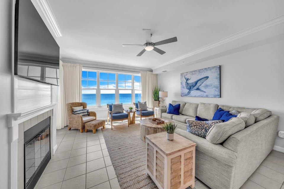 Gulf Front Living Room