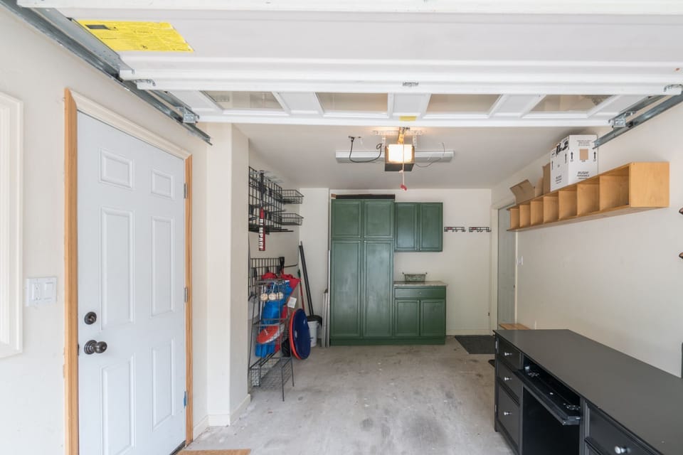 Garage Storage - Small garage used for ski and bike storage (not large enough for a car)