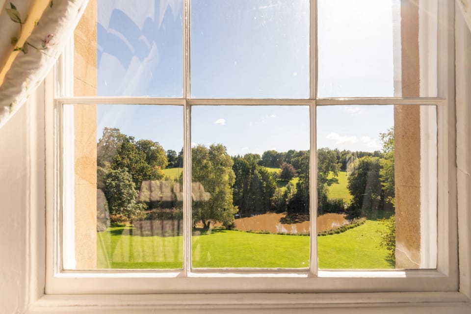 Beautiful views of the estate