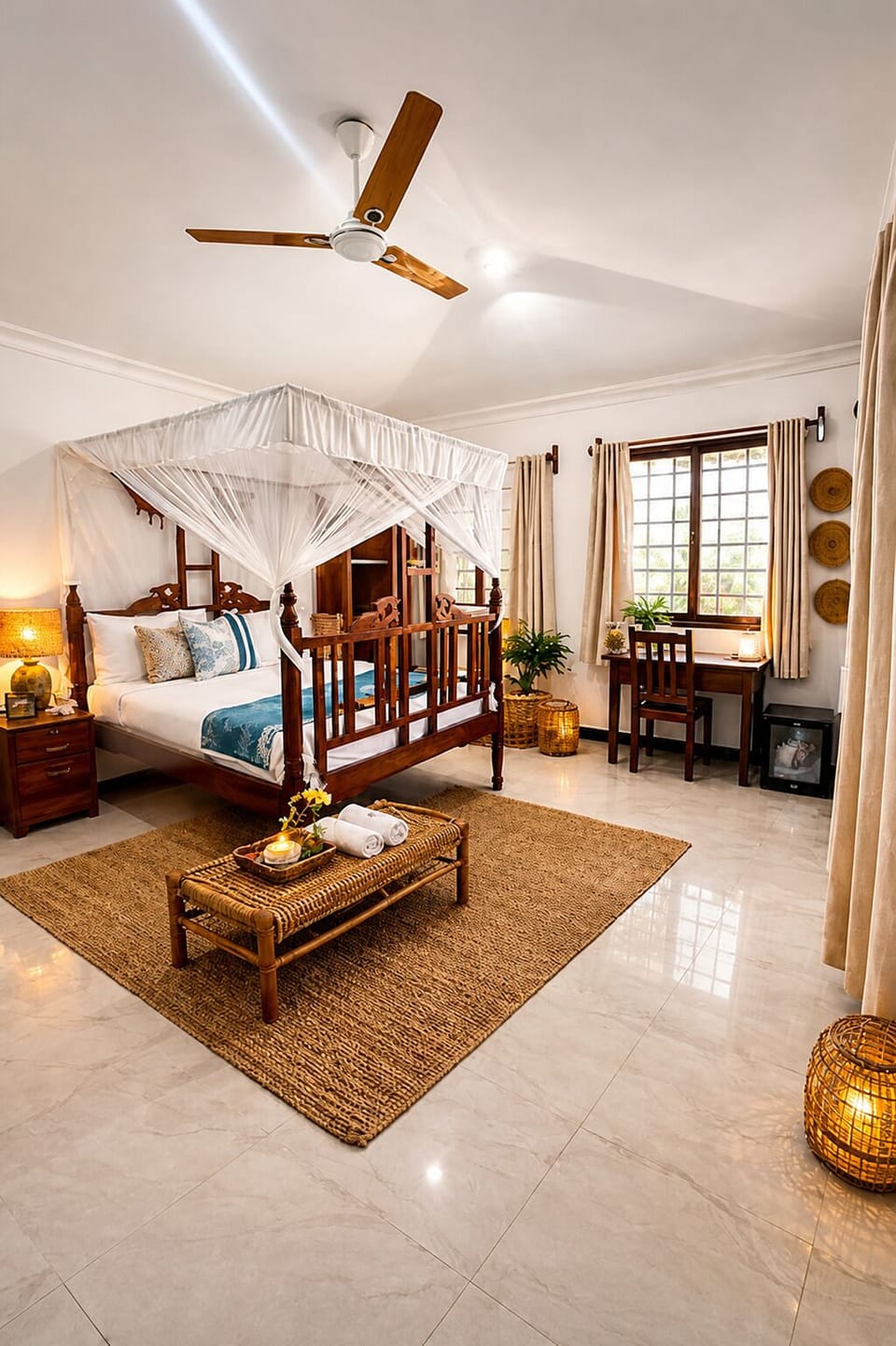 Royal Bungalow, Beach View | In-room safe, desk, blackout drapes, soundproofing