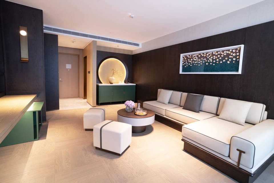 Luxury Room, Park View | Desk, laptop workspace, free WiFi