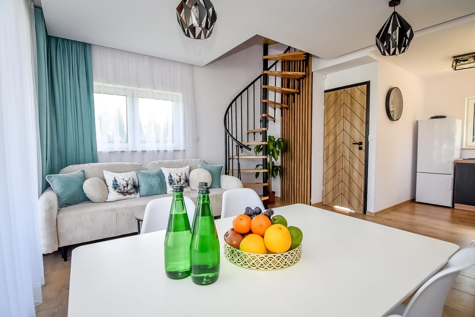 Chalet, 2 Bedrooms | Living room | Flat-screen TV
