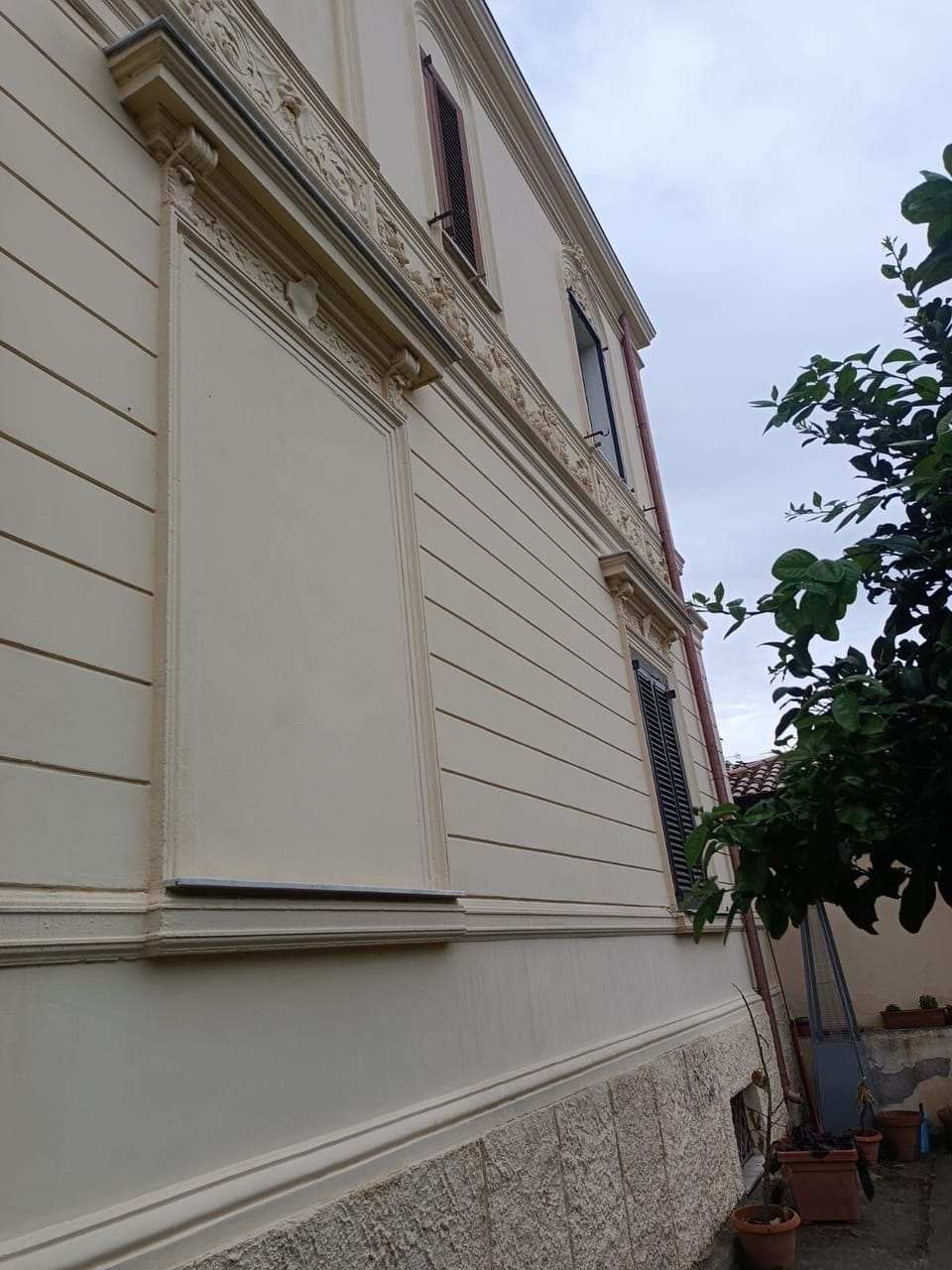 Exterior detail