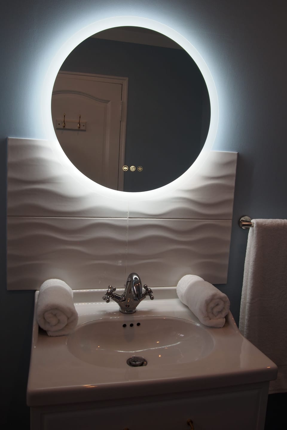 Double Room, Garden View | Bathroom | Shower, hair dryer, towels, soap