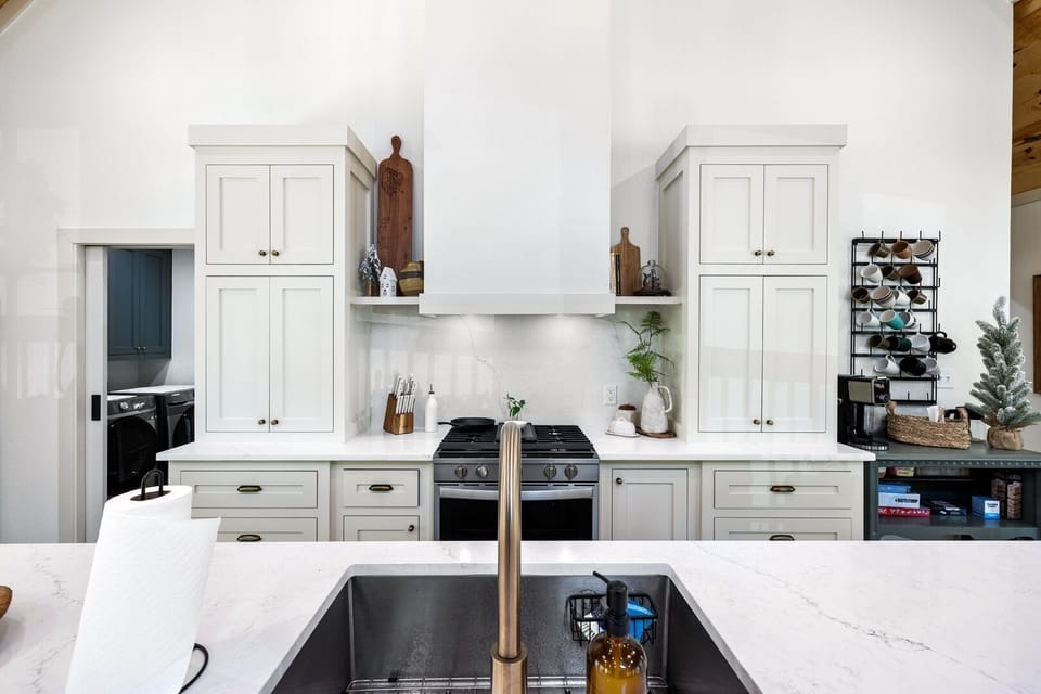 Large kitchen perfect for meals prepared in-house!