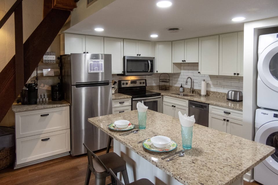 Don't want to eat out?  This condo has a full kitchen ready for your needs.