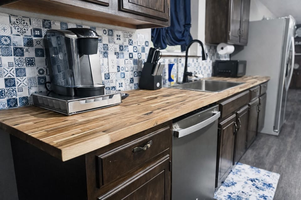 Dishwasher and Keurig Coffee Maker