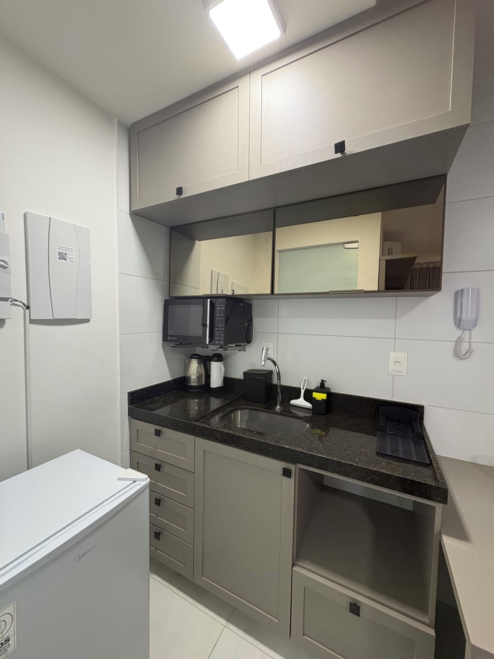 Apartment | Private kitchen | Mini-fridge, microwave, stovetop, espresso maker