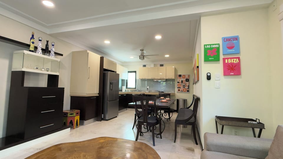 Open space living room