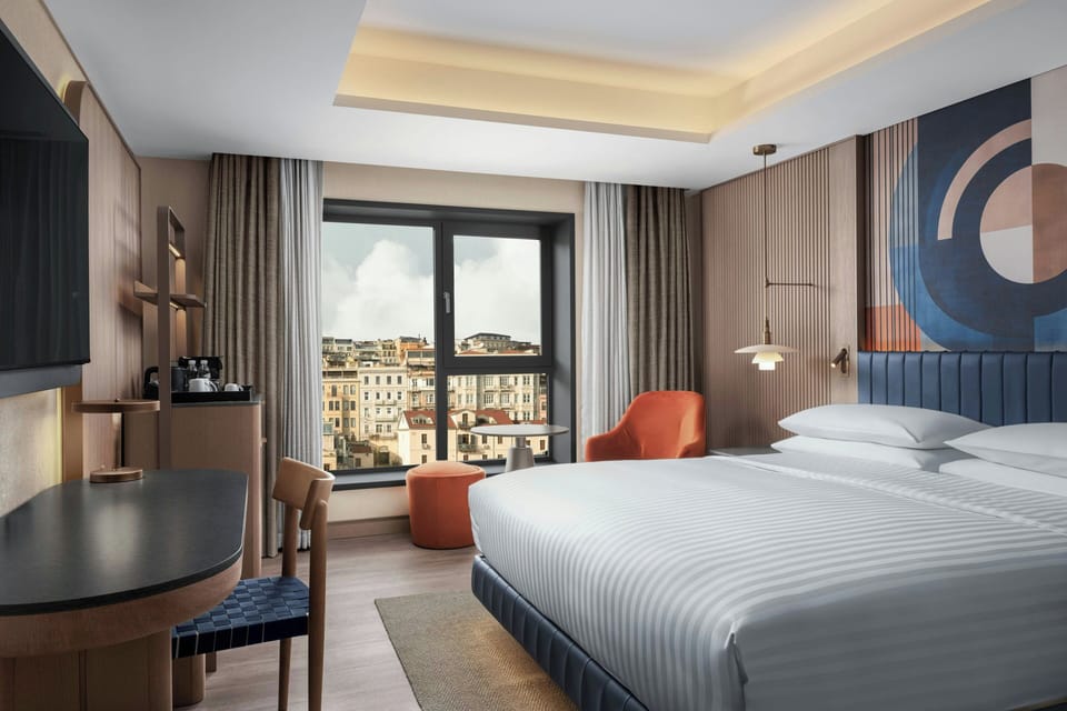Premium bedding, minibar, in-room safe, desk