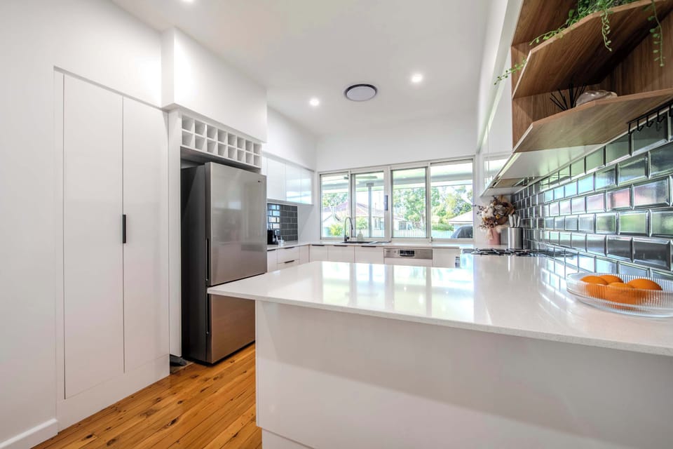Kitchen + Coffee Machine