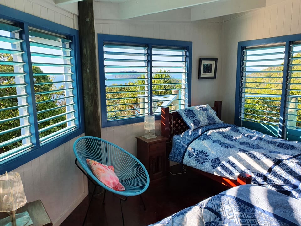 Bedroom 2 - two king single beds