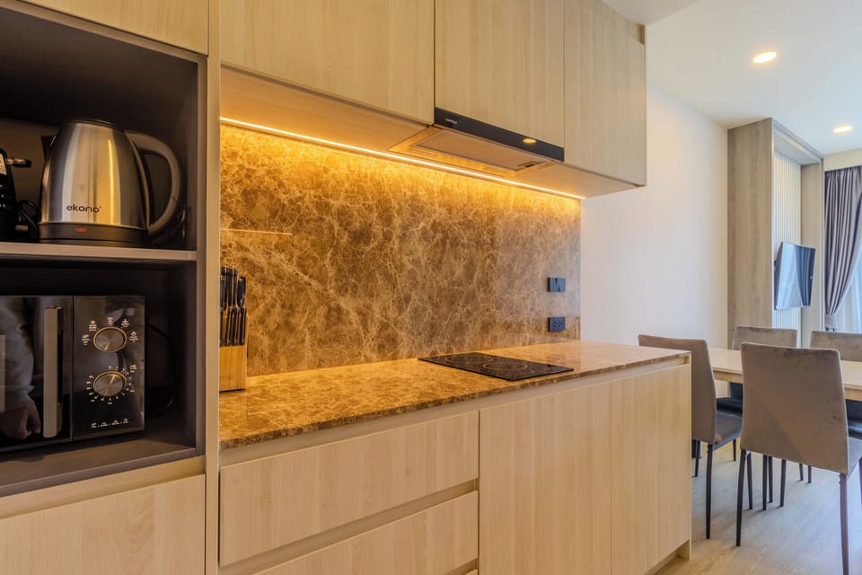 Apartment, Balcony | Private kitchen