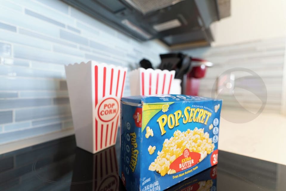 (Popcorn not included)