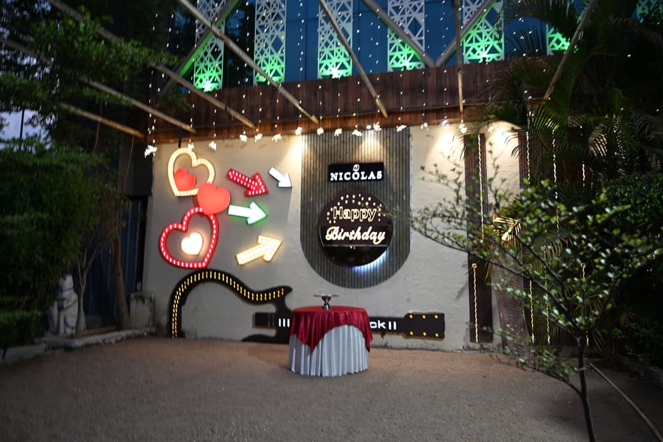 Birthday party area
