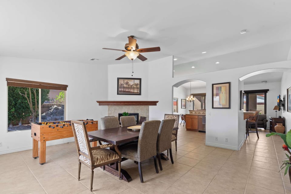 Dining Area

Note: Indoor Fireplace is not functional