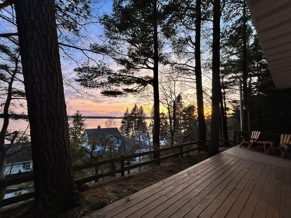 OVERVIEW:  Sunset on Crystal Lake