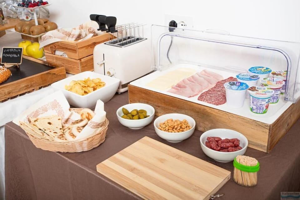 Daily buffet breakfast for a fee