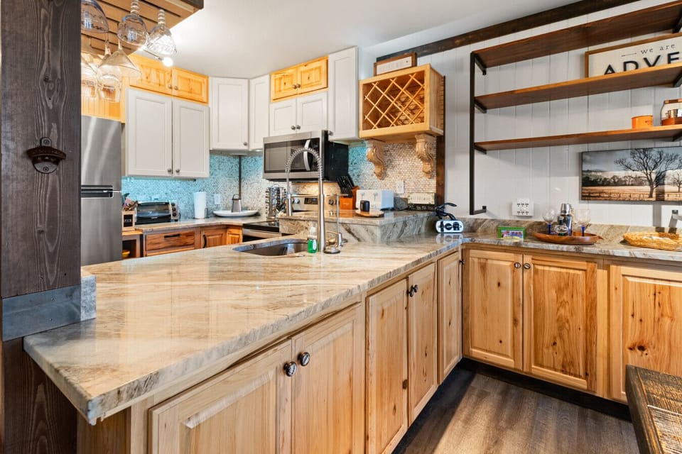 Beautiful Kitchen with Stainless Appliances