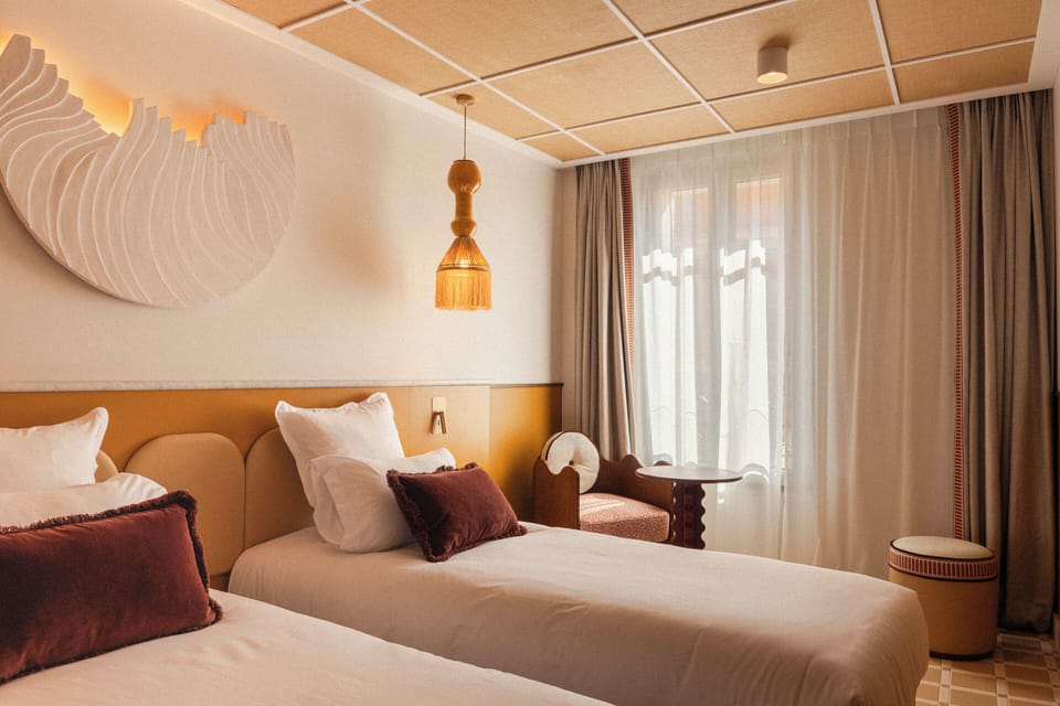 Superior Twin Room | In-room safe, blackout drapes, soundproofing, cribs (free)