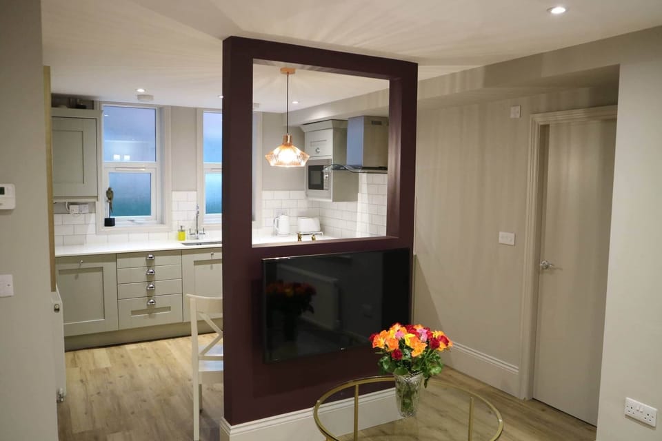 Kitchen and dining area