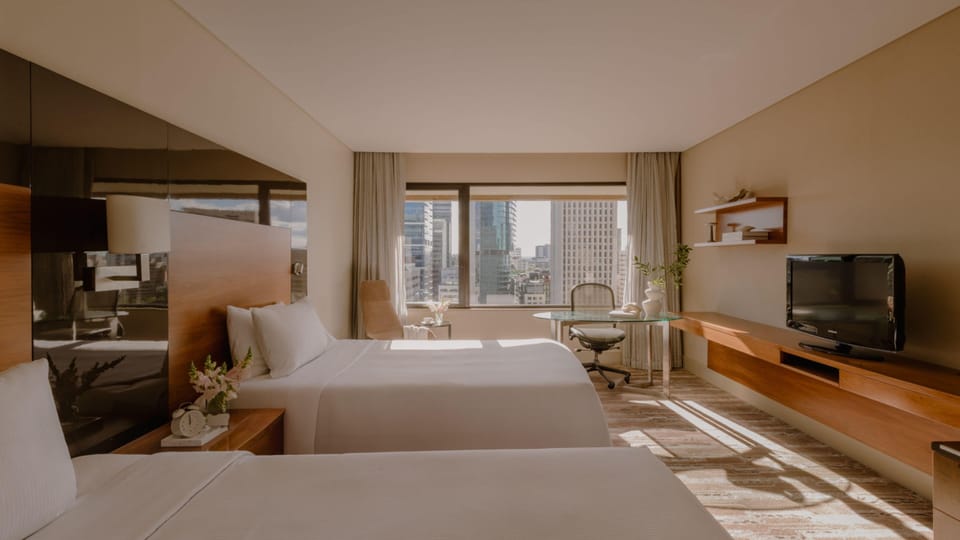 Classic Room, 2 Double Beds, Club Lounge Access (High Floor) | Premium bedding, minibar, in-room safe, desk