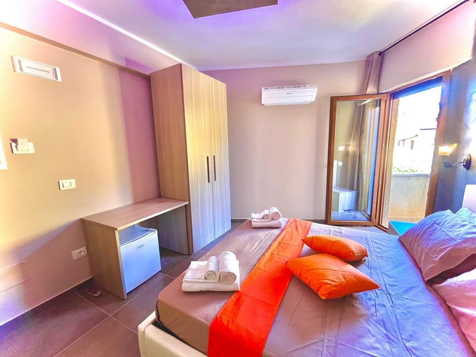 Classic Double Room, Balcony, Partial Sea View | In-room safe