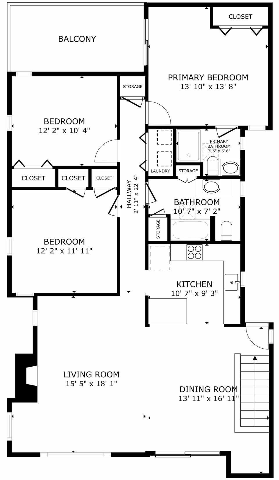 Floor plan of the property
