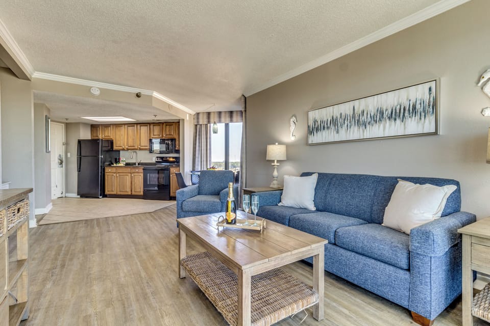 Make memories with your loved ones in our inviting oceanview living room!