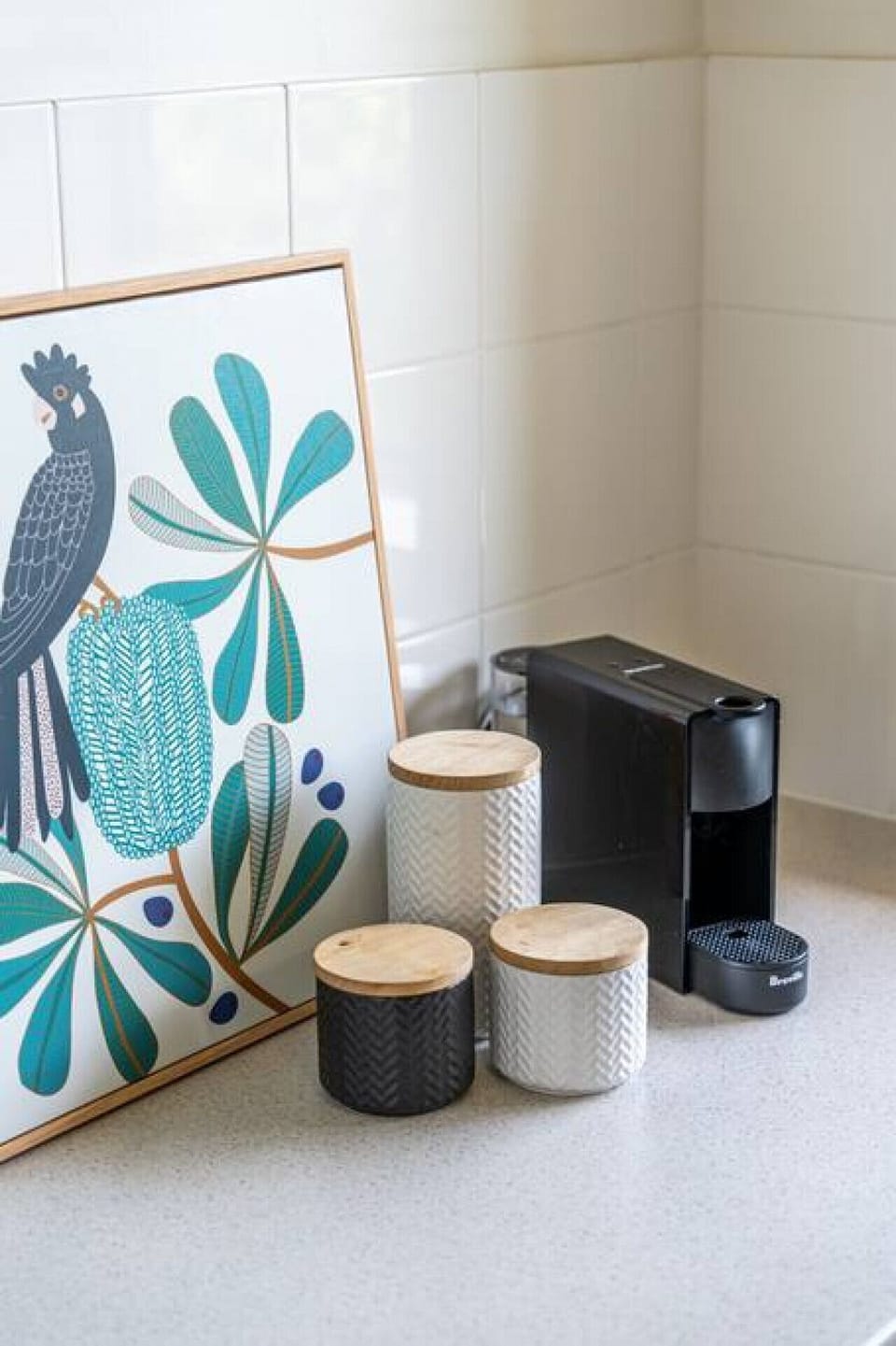 Morning rituals made better: enjoy your espresso with a splash of colour and personality at the coffee corner.