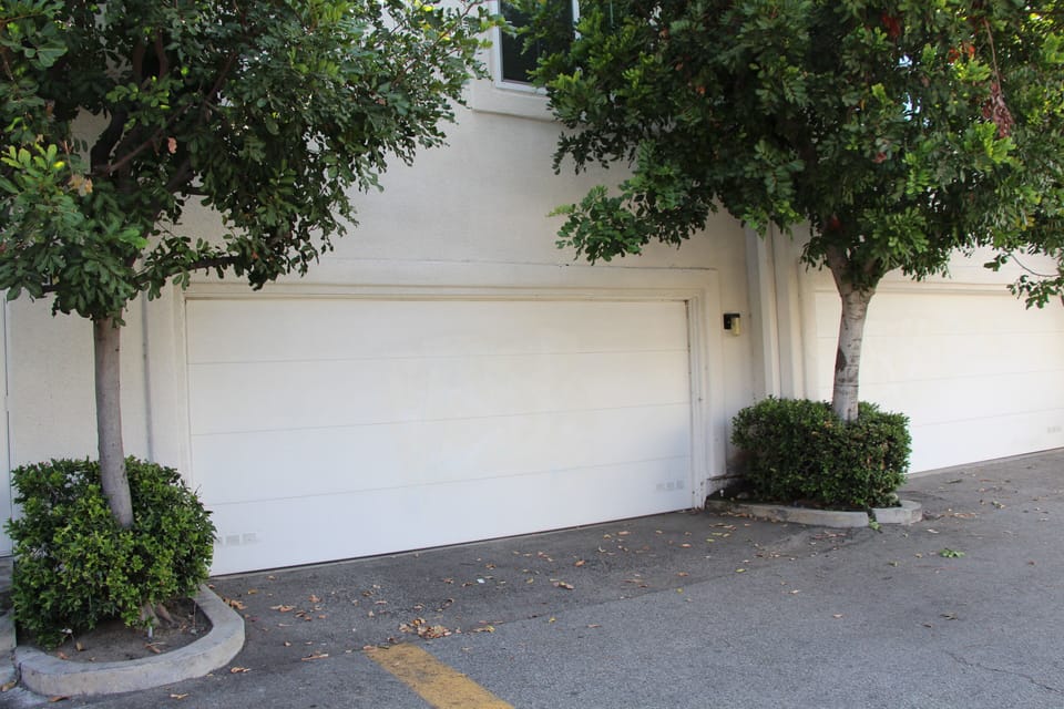 Private garage entrances
