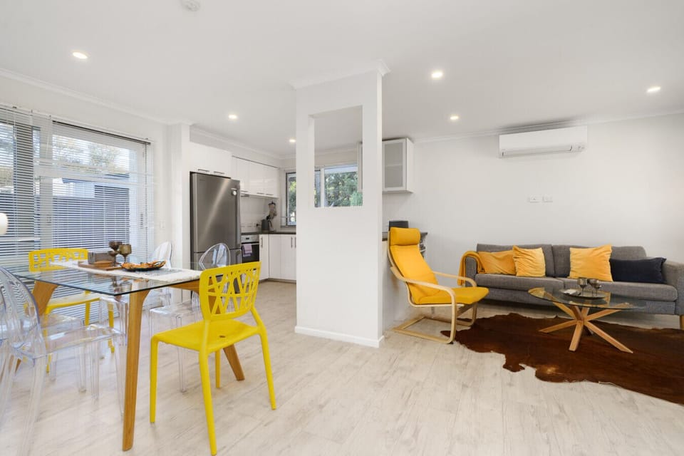 Modern, open dining area designed for style and comfort.