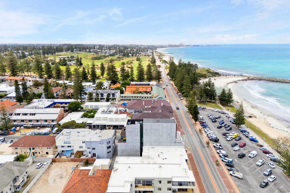 Cottesloe drone shot