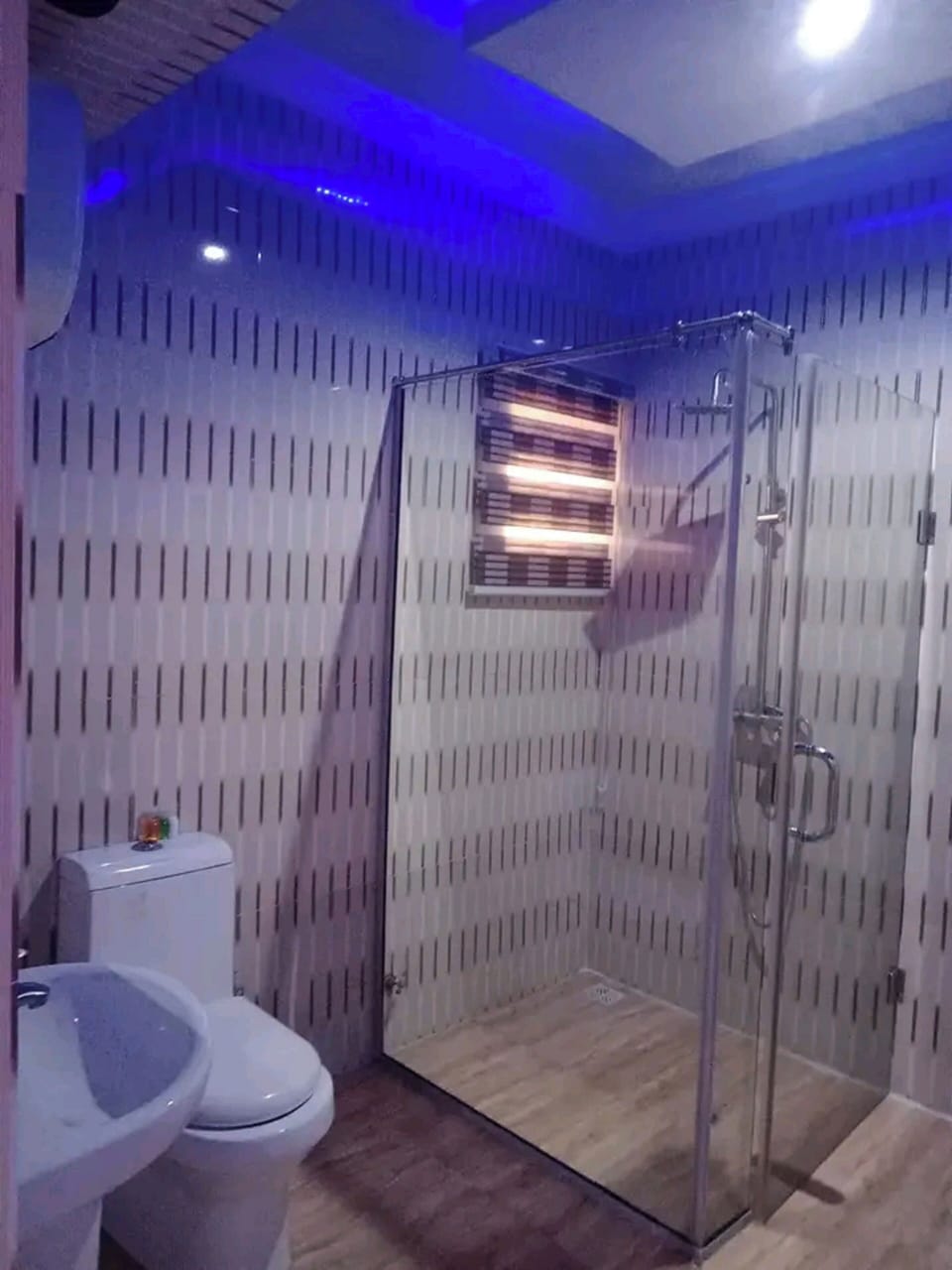 Towels, soap, toilet paper
