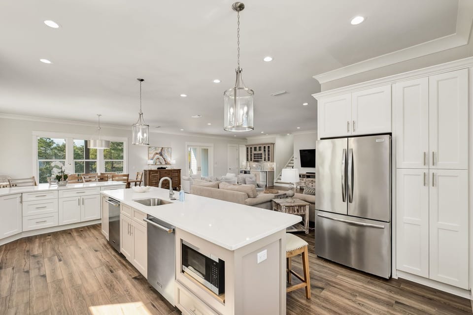 From morning coffee to movie nights, everything flows in one inviting space.