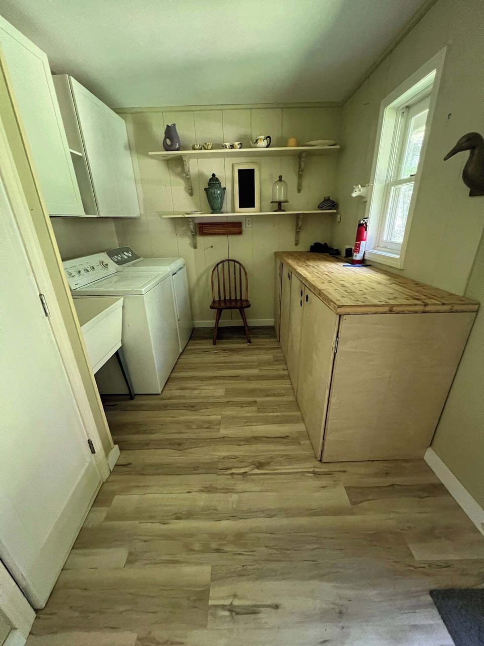 Convenient laundry room on the main floor.