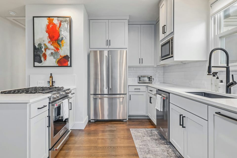 Unit 2 Kitchen with Stainless Steel Appliances