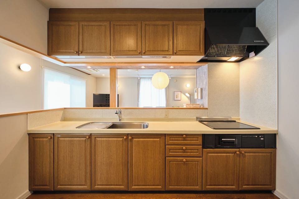 House, Non Smoking, Sauna (with Projector) | Private kitchen | Full-size fridge, microwave, stovetop, electric kettle