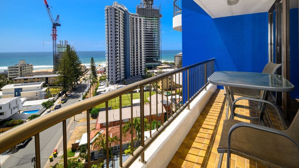 Relax on the private balcony with ocean views