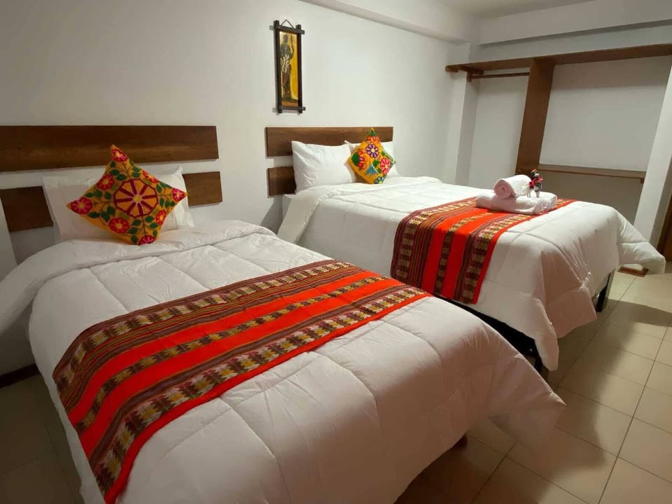Standard Twin Room, City View | Desk, laptop workspace, free WiFi