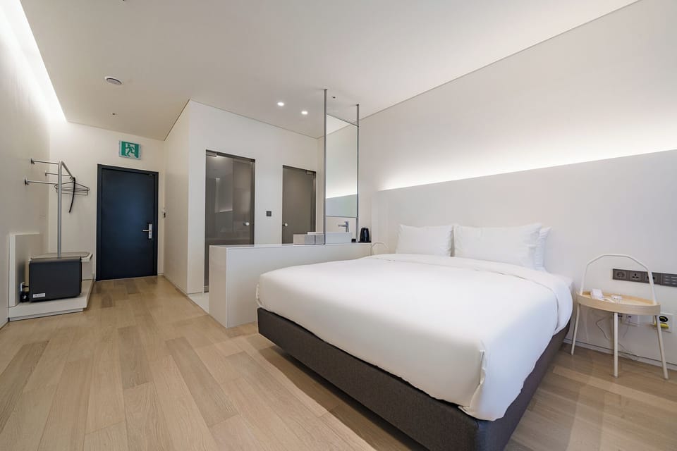 Standard Double Room, City View | Desk, laptop workspace, free WiFi