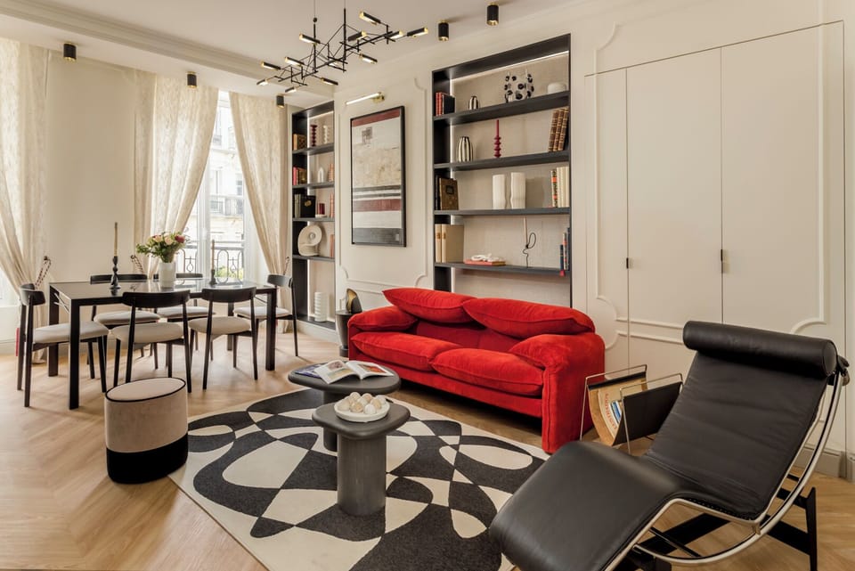 Apartment, City View | Living area | 43-inch Smart TV with cable channels, Netflix, streaming services