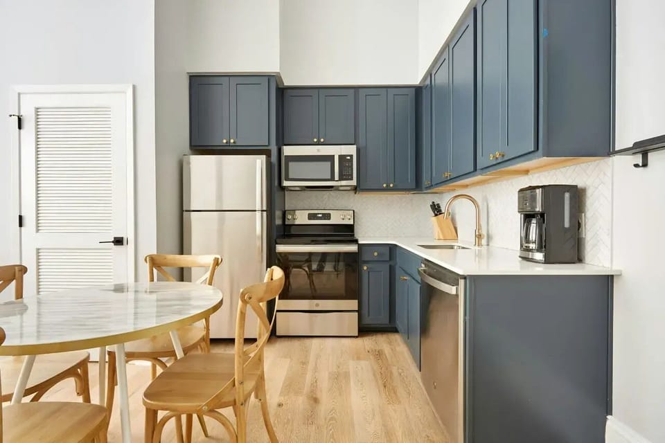 Open-concept living space offers seamless transitions.