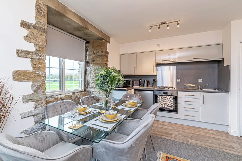 Family Apartment, 3 Bedrooms, Non Smoking, River View | Private kitchen | Electric kettle, toaster