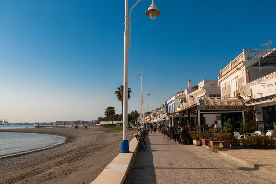 Beachfront Promenade with Cafes