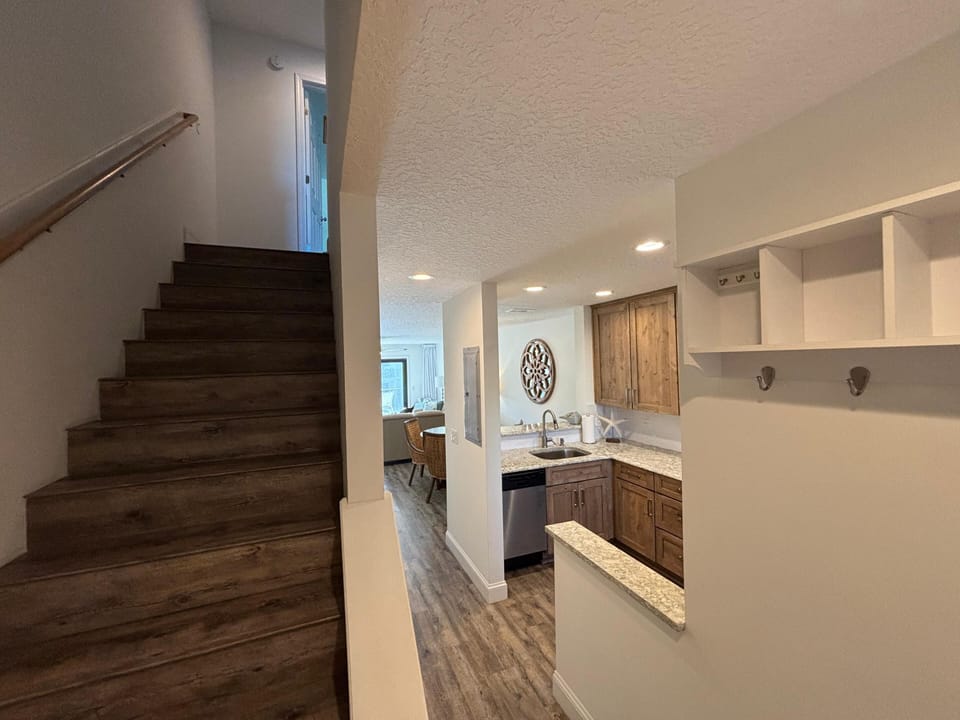 Stairs to bedrooms